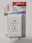 Wiremold Legrand BW2-D White On-wall Metal Outlet Kit. Fixed Price $12.00.