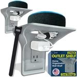 Beratek Industries Power Perch Wall Outlet Shelf Declutter Reclaim. Fixed Price $49.30.