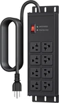 Heavy Duty Surge Protector Power Strip 4800J, Garage Metal Outlets 20 Amp 12. Fixed Price $54.32.