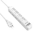 Mscien Power Strip With 8 Ac Outlets 1 Usbc 3 Usba 2M. Fixed Price $44.23.