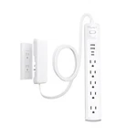 Nutict Flat Plug Power Strip 10FT, Outlet Cover Extension Cord White. Fixed Price $28.64.