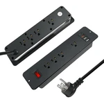 8 Outlets Dual Side Usb Recessed Power Strip Flush Mount Charging Station B.... Fixed Price $40.51.