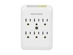 Monoprice Power & Surge - 6 Protector Slim Wall Outlets, White. Fixed Price $24.44.
