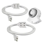 Clear Power Combo Pack: 2-OUTLET Indoor Mechanical Timer W/6FT & 9FT SPT-2 Wh.... Fixed Price $23.44.