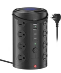 Tower Power Strip Surge Protector With 16 Outlets And 5 Ports (2 Usb-c), 6FT. Fixed Price $39.82.