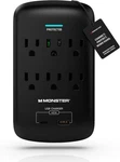 Monster 6 Outlet Wall Plug Surge Protector W/ 1,200 Joules Rating. Fixed Price $50.78.