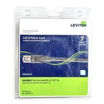 Leviton Professional Grade Network Cat 6 Patch Cord Black 7 Ft Feet / 2.1 Meters. Fixed Price $5.95.