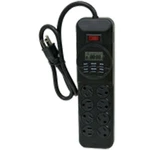 Defiant 15 Amp 7-DAY 8-OUTLET Digital Timer With Power Strip. Fixed Price $17.39.