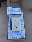 Box Of 10 Eaton Nsb TRSGFA15V Ivory Surge Protection Devices Arrow Hart. Fixed Price $125.00.