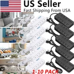 Lot Wall Mountable Usb Surge Protector Power Strip With Ports 8 Outlet Plugs. Fixed Price $46.58.