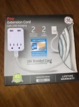 New 38432 Extension Cord W/ Usb Charging & Surge Protect 10FT -. Fixed Price $29.99.