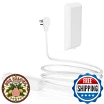 Flat Plug Power Strip 3FT - Ultra Thin Extension Cord White Wall Outlet Extender. Fixed Price $34.18.