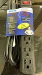 Minuteman 6-OUTLET Surge Suppressor Protector MMS362P 2-PACK. Fixed Price $12.99.