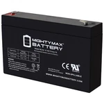 Mighty Max 6V 9AH Agm F2 Battery Compatible With Monster Power Htups 2700. Fixed Price $19.99.