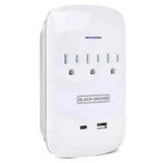 Commercial Electric 3 Outlets Surge Protector Wall Mount Usb-a & Usb-c Charger. Fixed Price $13.29.