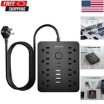 Surge Protector Power Strip Tower With Usb Ports And 6FT Cord, 8 Ac Outlets. Fixed Price $26.98.