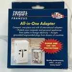 Travel Smart By Franzus All-in-one Adapter With Surge Protector, Euc. Fixed Price $10.49.
