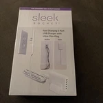Sleek Socket Universal For Duplex Outlet Sizes 5 Ports Usb 2.4A - Nib. Fixed Price $12.00.