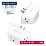 Trond Multi Plug Outlet Extender 2 Pack - Electrical Wall Splitter, 3 Way Angled. Fixed Price $24.92.