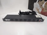 Tripp Lite RS-1215-RA Rackmount Power Strip Surge Protector 12-OUTLET 120V. Fixed Price $57.00.