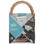 360 Electrical Habitat Braided Usb Extension Cord With 4.8A 4-PORT. Fixed Price $11.99.