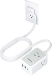 Power Strip With 3 Usb (1 C) Outlets Thin Flat Extension Cord For Travel. Fixed Price $18.69.