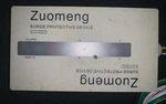 ZUOMENG.FS-140 Whole House Surge Protective Device. Rated For 140.000 Amp.. Fixed Price $45.00.