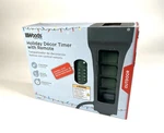 Woods 59850 Holiday Timer Yard Stake & Remote 10FT Cord 6 Grounded Outlets. Fixed Price $17.79.