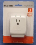 Belkin 1-OUTLET Surgecube Protector F9H101ACW. Fixed Price $8.99.