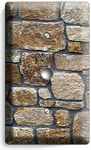 Rustic Stone Brick Style Light Switch Outlet Wall Plate Man Cave Room Home Decor. Fixed Price $17.99.