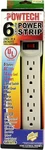 6 Outlet Power Cord Safety Circuit Breaker 1.5 Ft Heavy Duty Strip 14 Awg. Fixed Price $15.99.