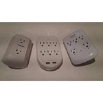 Philips (5 & Outlet) Onn. 6-OUTLET Usb Wall Tap Surge Protectors. Fixed Price $19.99.