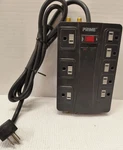 Relocatable Power Tap System With Surge Protector 8 Outlet, Lan And Cable Ports. Fixed Price $20.00.