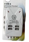Yubi Power 4 Usb Charching Port Universal Worldwide Travel Wall Plug Adapter. Fixed Price $19.88.