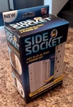 Side Socket Swivel Outlet With Surge Protector As Seen On Tv- New. Fixed Price $14.99.