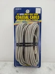 18 Belden Co-phase Coax Cable, PL-259 Connectors, 300-S8X1EC2, Barjan, Cb, Ham. Fixed Price $39.95.