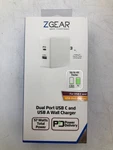 Lot (6) Zgear Dual Port Usb-c/usb-a Wall Charger WC-UCP57UA-WH New. Fixed Price $24.00.