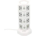 Usb Power Strip, Bukm Smart Tower, 4-PORT Travel Charger. Fixed Price $17.78.