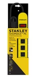 Stanley 31605 Shopmax 6-OUTLET Metal Power Strip Yellow/black New. Fixed Price $9.95.