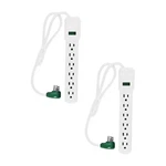 Gogreen Power (G-16103MS-2) 2.5 Ft. 14/3 Outlet Indoor Surge Protector, White,. Fixed Price $22.53.