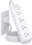 Flat Plug Power Strip, Ultra Thin Extension Cord - Addtam 12 Widely Ac 3. Fixed Price $22.99.