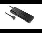 Commercial Electric 12' Braided Cord 8-OUTLET Surge Protector & Usb-c, Black. Fixed Price $24.69.