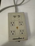 Panamax Coaxmax 4 Surge Protector Power Strip Outlets In/out Beige. Fixed Price $19.99.