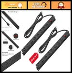 2-PACK Heavy Duty 8 Outlet Wall Mount Power Strip, Wide Spaced With 3FT Cord. Fixed Price $79.99.