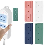 Umbrotiger Adhesive Power Strip Holder 4 Pack Wall Blue, Pink, White, Green. Fixed Price $17.99.