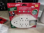 Westinghouse Transformer Wall Adapter 6 Grounded Outlets Indoor Model DR-08 New. Fixed Price $14.97.