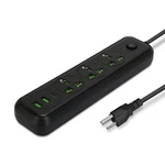 Power Strip 3 Ac Outlets Usb-a 1 Usb-c 5.9FT Cord 2500W Wall Mount. Fixed Price $36.99.