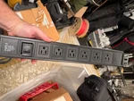 Gator Cases GE-PDU-6-UL / GEPDU6UL Rackmount Power Strip. Fixed Price $100.00.