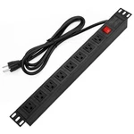 Btu Power Strip Surge Protector Rack-mount Pdu, 8 Right Angle Outlets. Fixed Price $46.99.