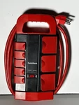 Radioshack Workshop Surge Protector Red/black, 8 Outlets, Heavy Duty (61-409). Fixed Price $29.99.